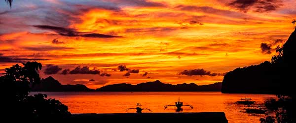 Corong Corong sunset